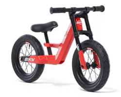 Red BERG Biky City balance bike with lightweight frame and cool design