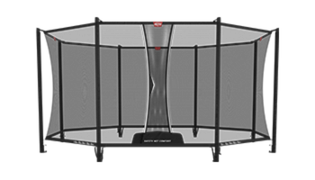 BERG Safety Net Comfort (Sicherheitsnetz) für Trampoline in einer Studio-Umgebung