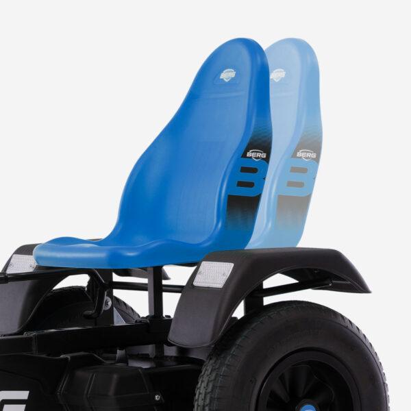 Adjustable seat of the BERG XL Basics go-kart for optimal comfort