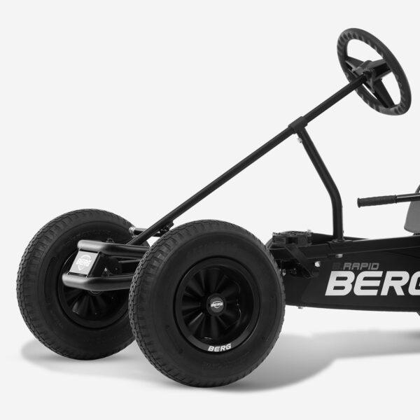 Drive system of the BERG XL Basics go-kart for smooth and efficient steering