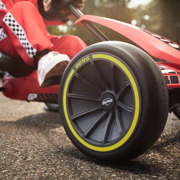 BERG Reppy pedal kart with EVA tires for light and silent driving