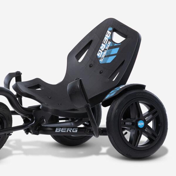 BERG Street X tricycle with unique steering mechanism for dynamic control