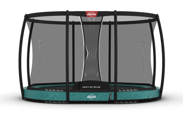 BERG Grand Champion InGround 350 Green + Safety Net Deluxe