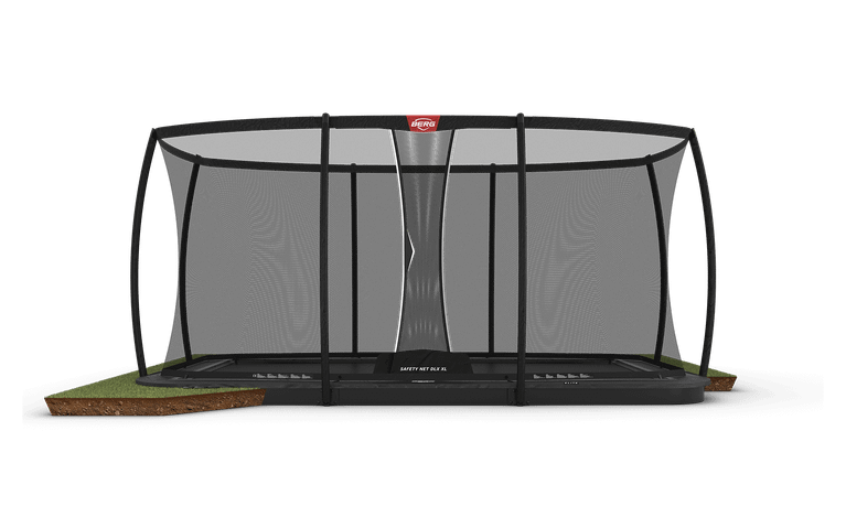 BERG Ultim Elite FlatGround 500 Black + Safety Net DLX XL