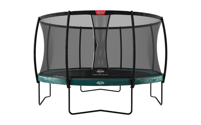 BERG Elite Regular 330 Vert + Filet de sécurité Deluxe