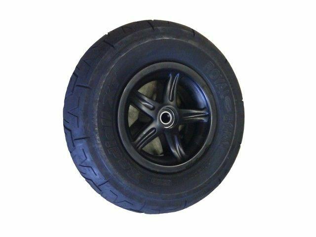 Wheel black 400/100-8 radiall