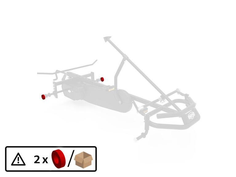 XL Frame - Ring rear axle (2x)