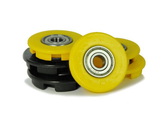 Buddy - Roulement à billes 12mm jaune (4x) + noir (2x)