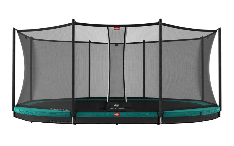 BERG Grand Favorit InGround 520 Green + Safety Net Comfort