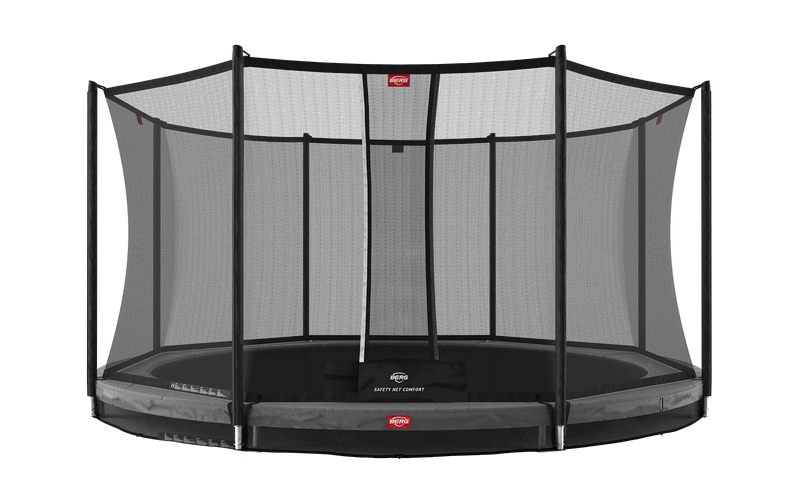 BERG Favorit InGround 380 Grey + Safety Net Comfort