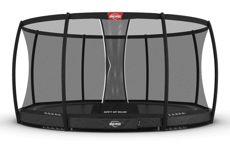 BERG Elite InGround 430 Grey + Safety Net Deluxe