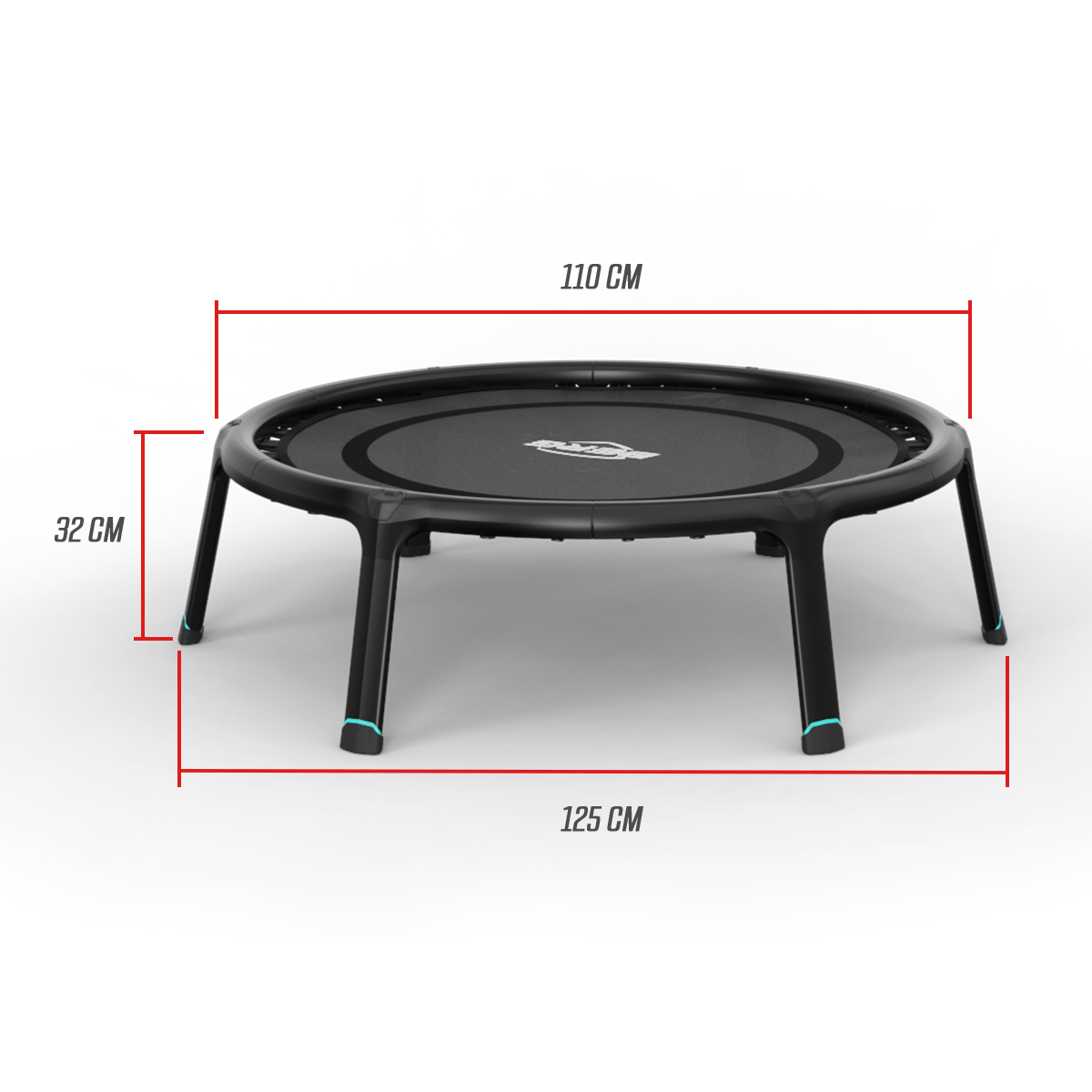 BERG Fitness Trampoline 110 Black