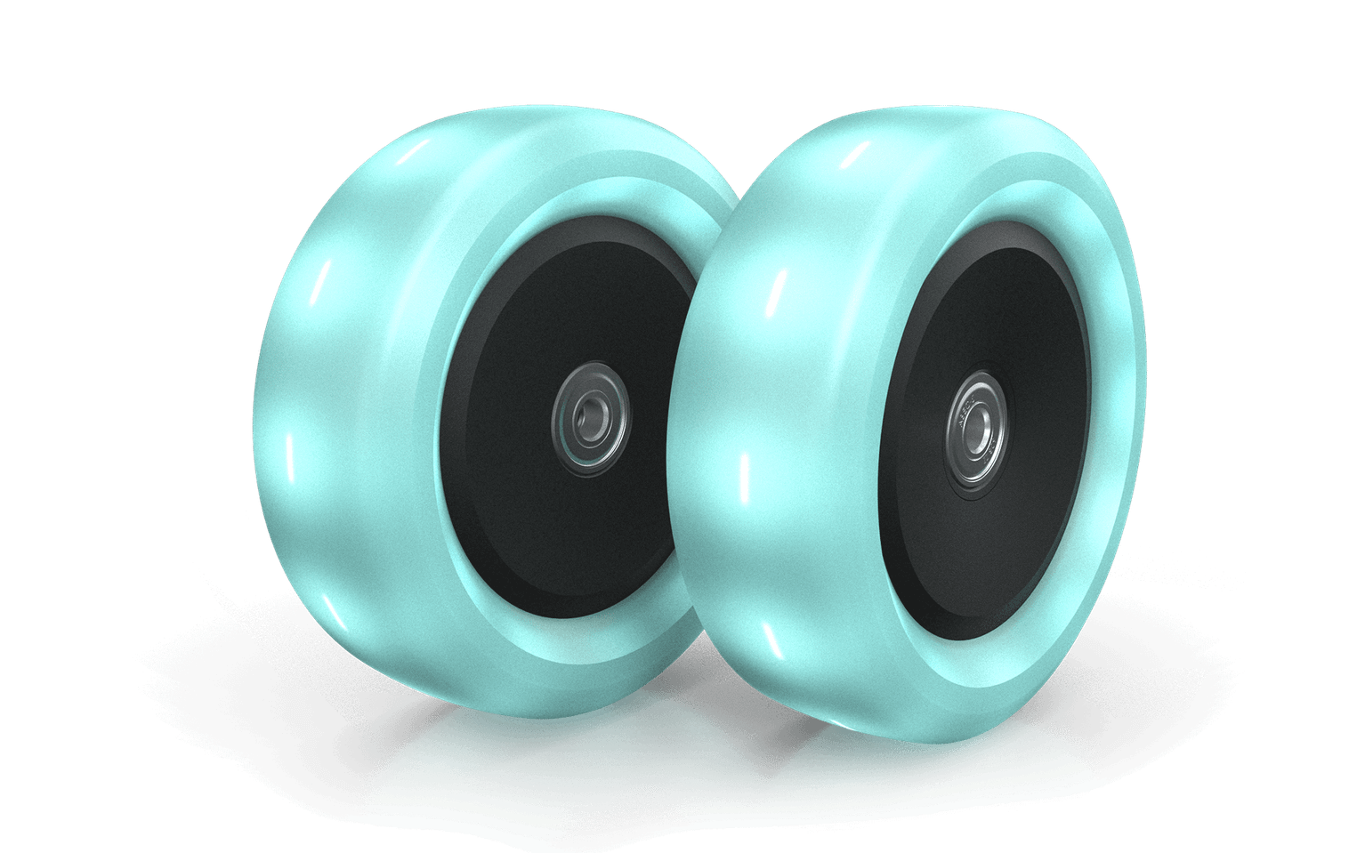 BERG Nexo Wheels 120x40mm Lights Mint