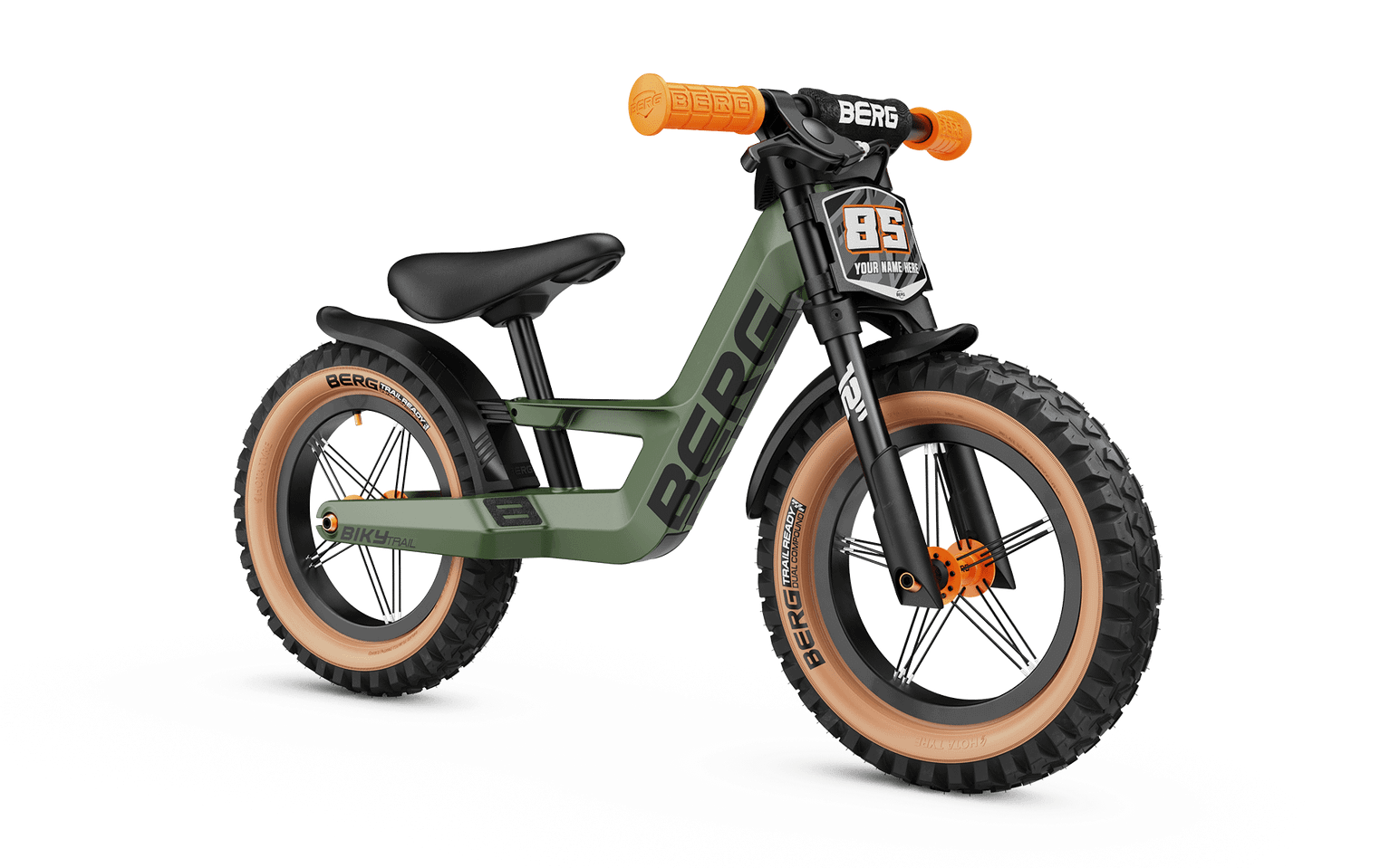 BERG Biky Trail Green Handbrake