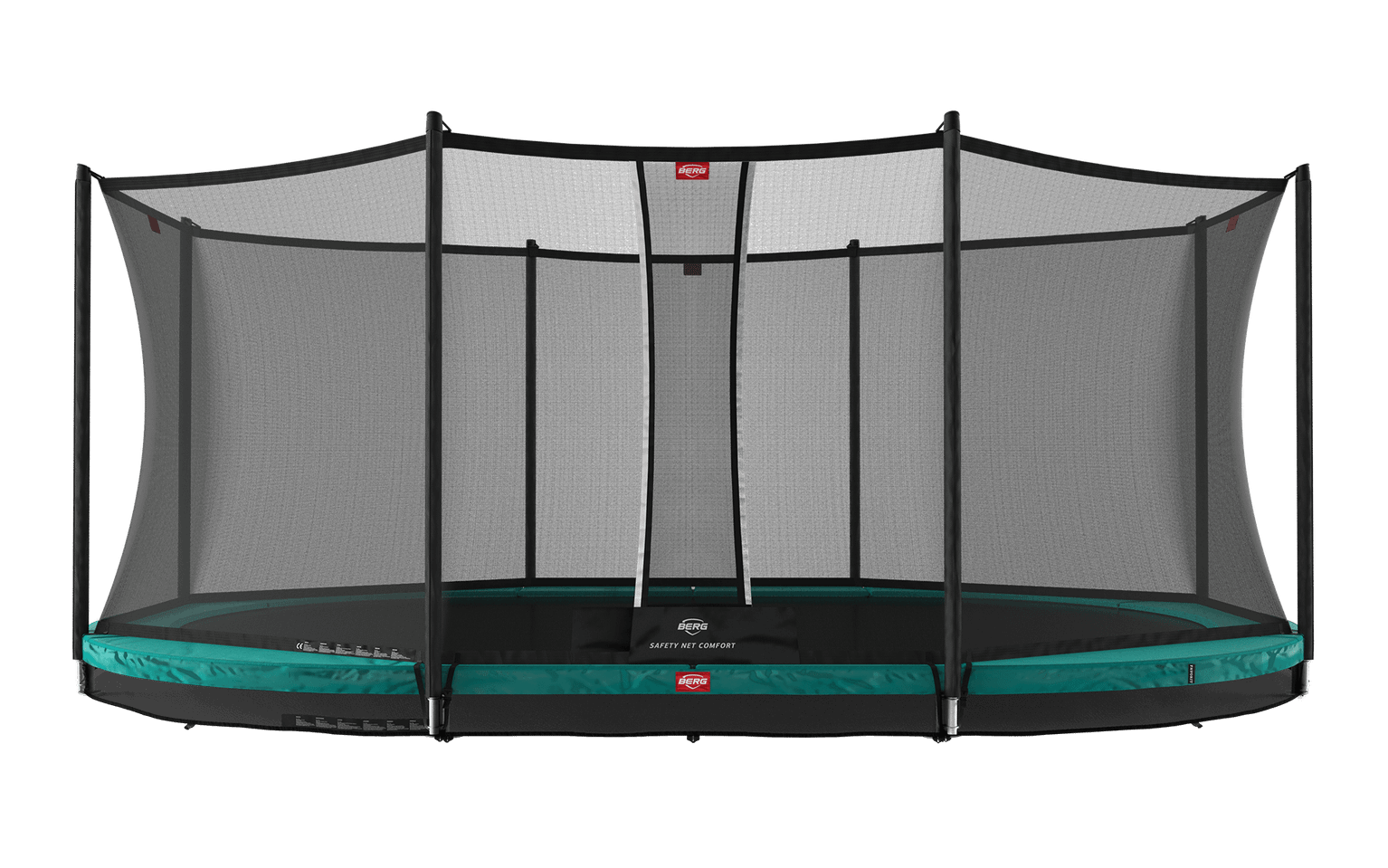 BERG Grand Favorit InGround 520 Green + Safety Net Comfort