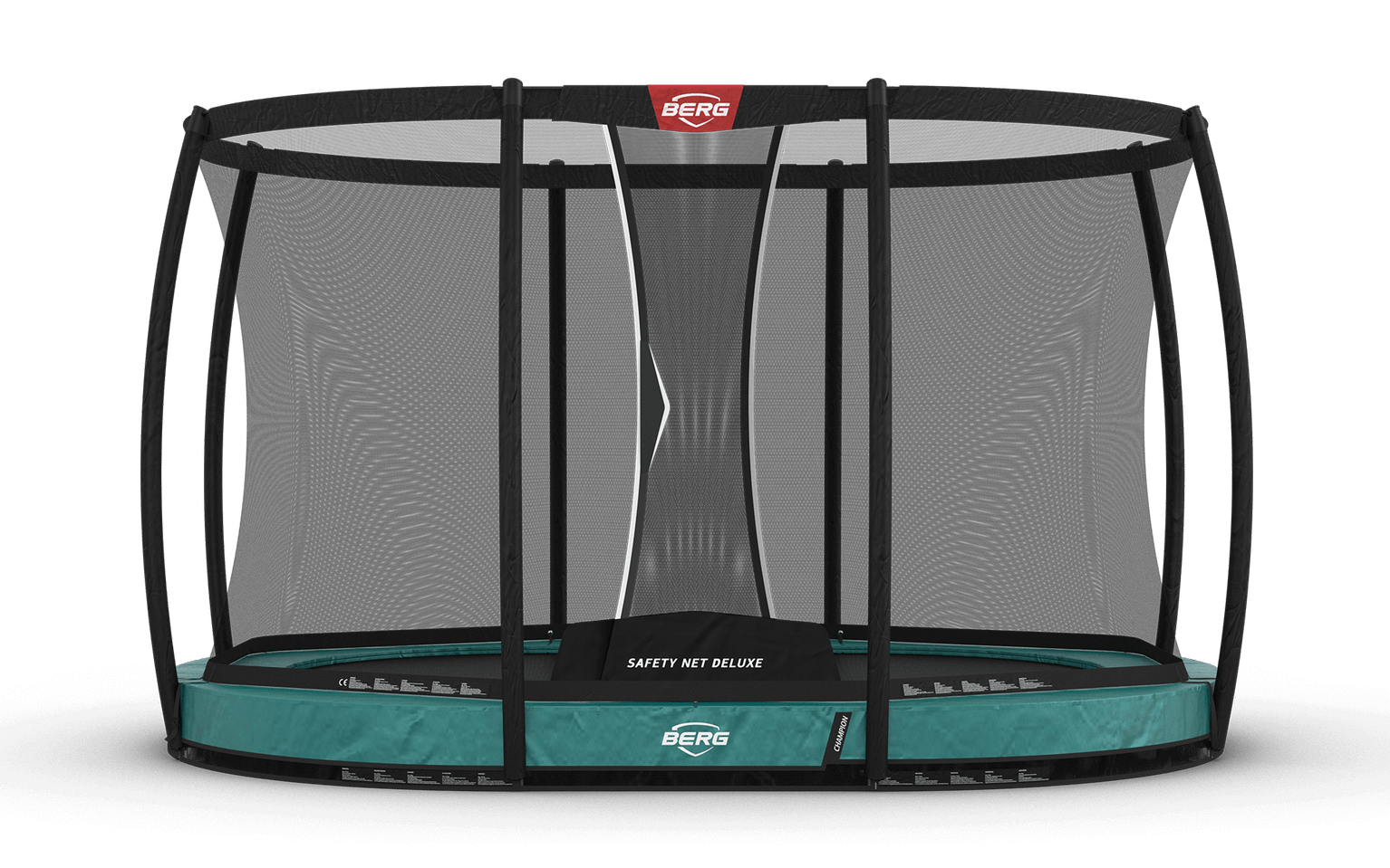 BERG Grand Champion InGround 350 Green + Safety Net Deluxe