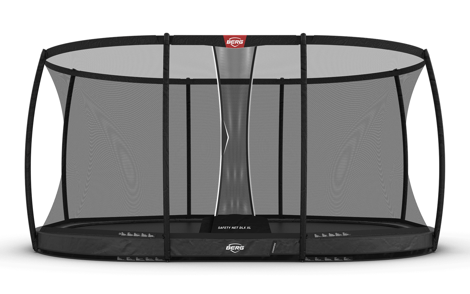 BERG Grand Champion InGround 520 Grey + Safety Net DLX XL