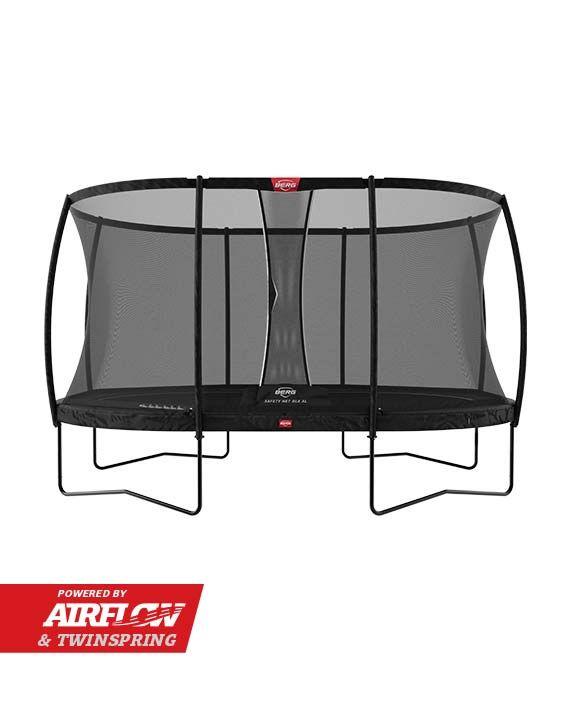 BERG Grand Champion Regular 520 Schwarz + Safety Net DLX XL