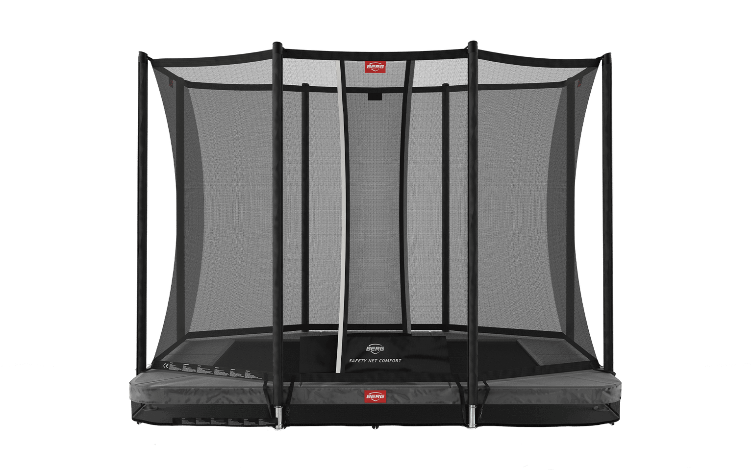 BERG Ultim Favorit InGround 280 Grey + Safety Net Comfort