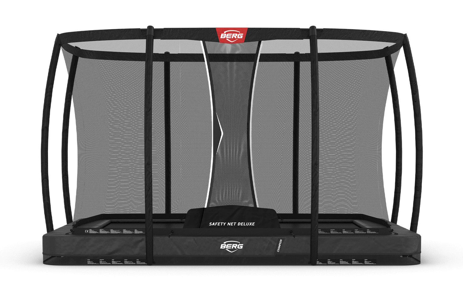 BERG Ultim Champion InGround 330 Grey + Safety Net Deluxe