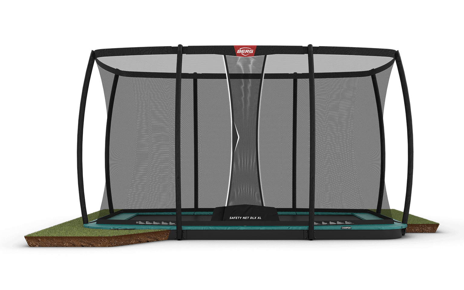 BERG Ultim Champion FlatGround 410 Green + Safety Net DLX XL