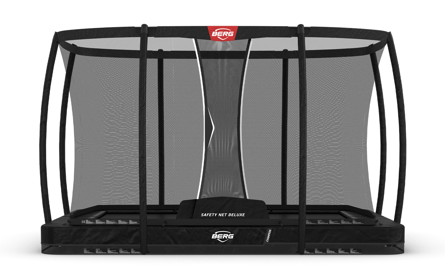 BERG Ultim Champion InGround 330 Black + Safety Net Deluxe