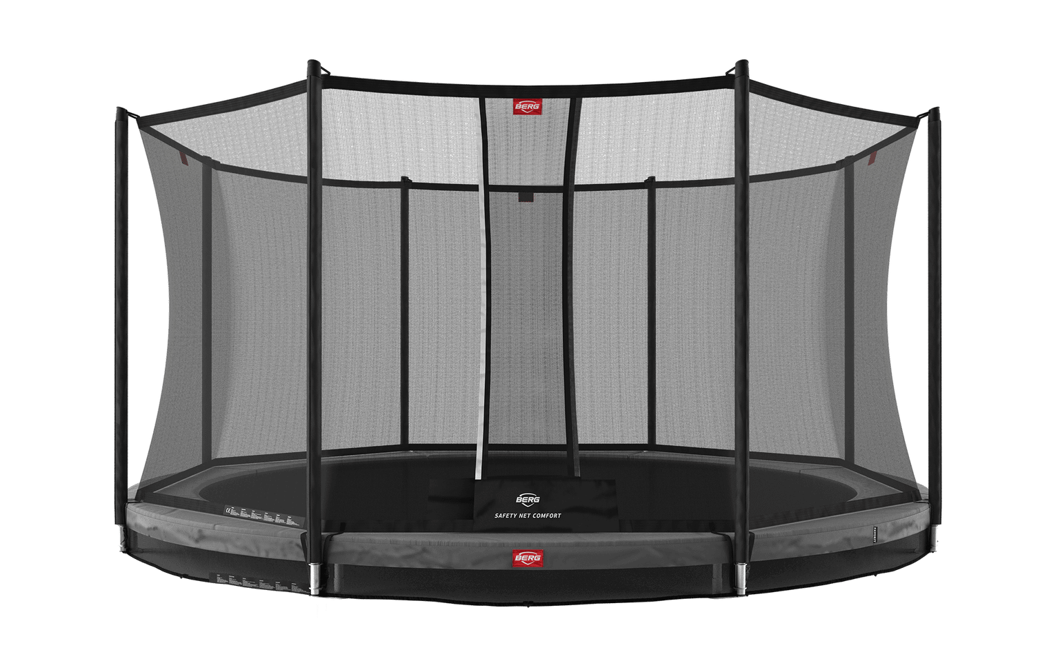 BERG Favorit InGround 430 Grey + Safety Net Comfort