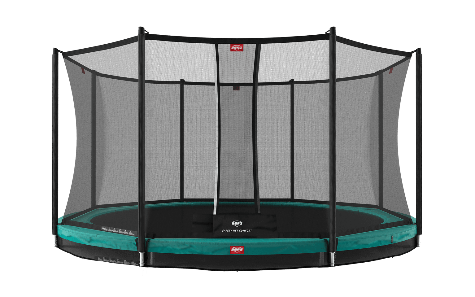 BERG Favorit InGround 430 Green + Safety Net Comfort