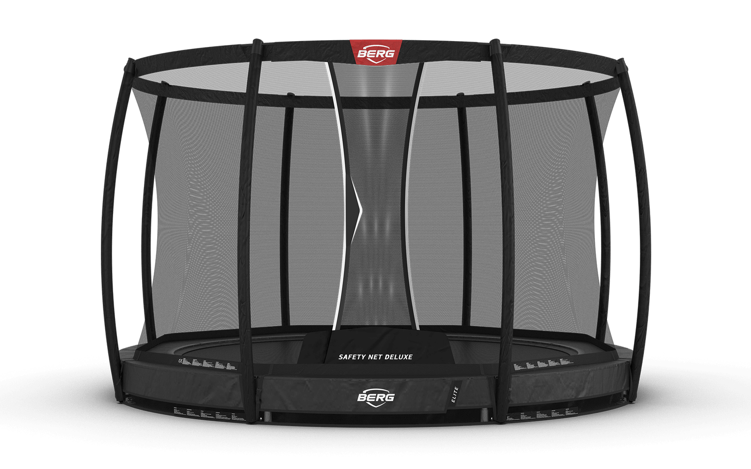 BERG Elite InGround 330 Grey + Safety Net Deluxe