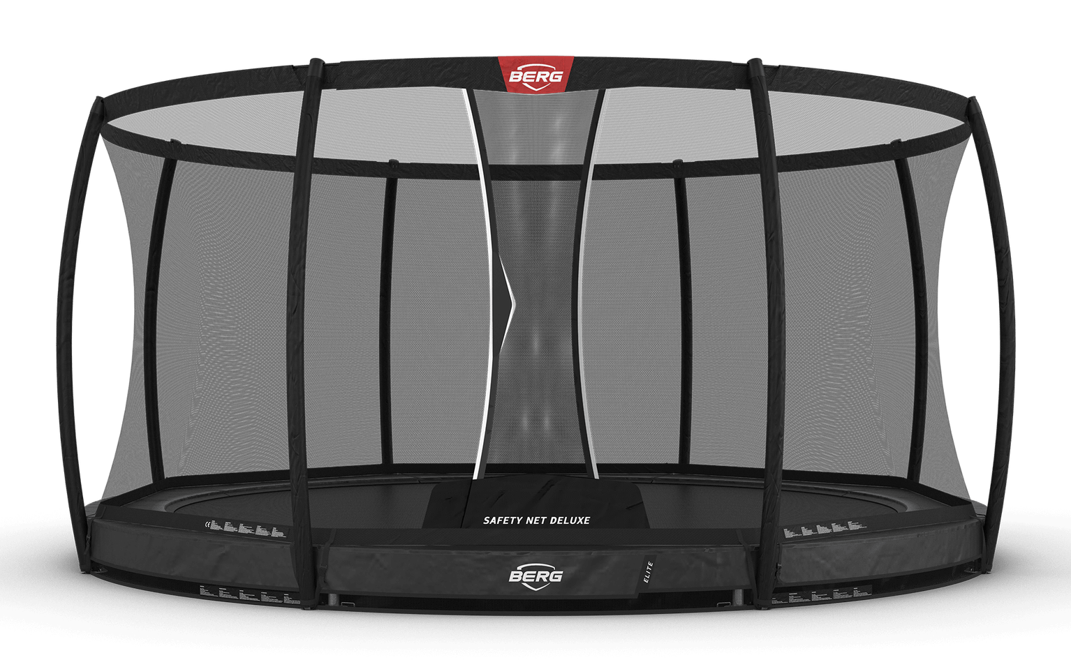 BERG Elite InGround 430 Grey + Safety Net Deluxe