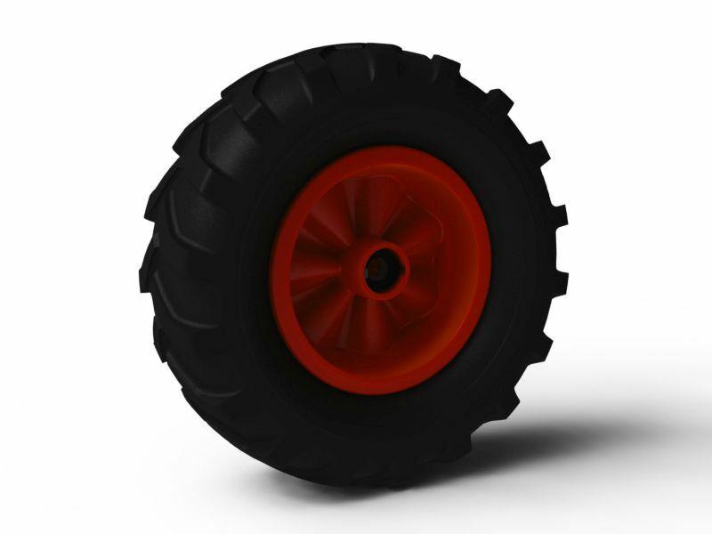 Wheel red 460/165-8 Farm left