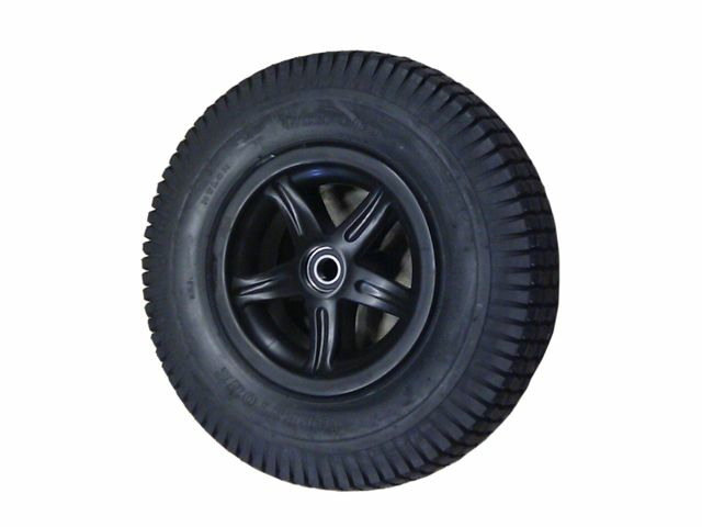 Wheel 5-spoke black 4.80/400-8 block