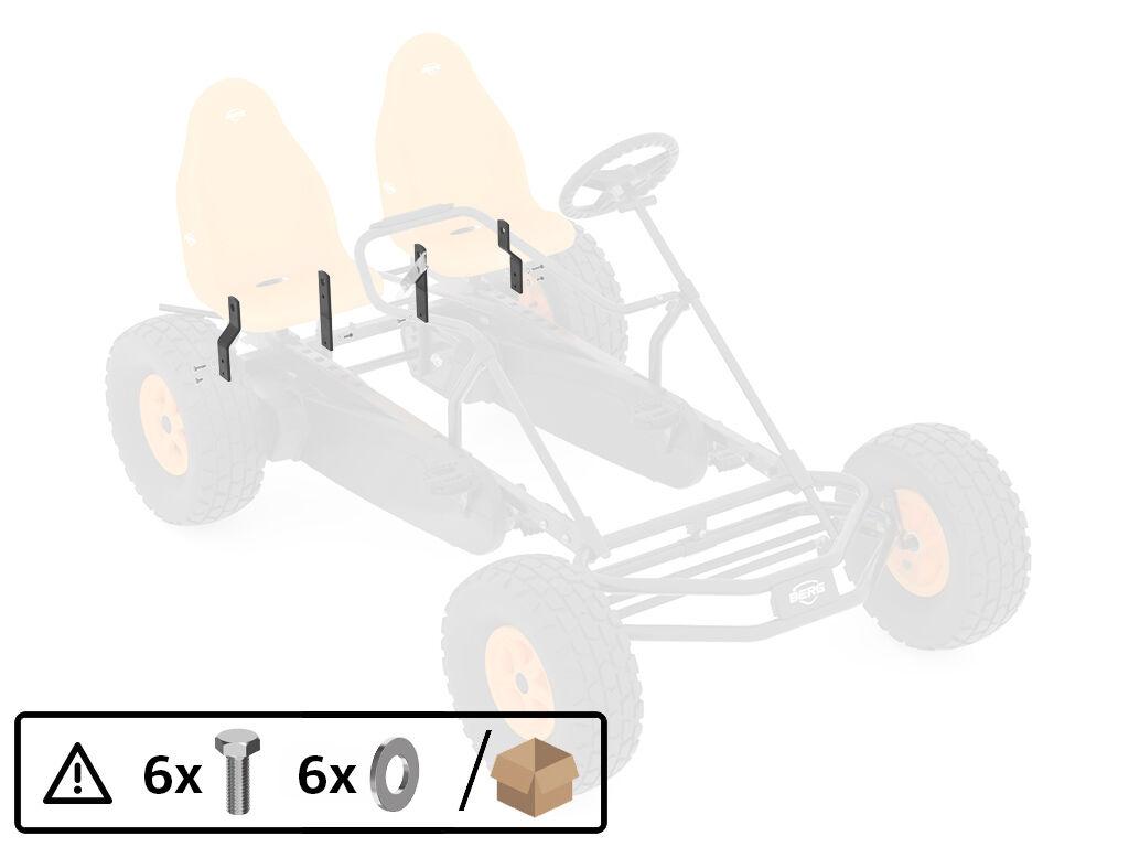 Duo Coaster - Brake Bar Supports