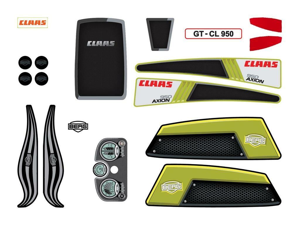 XL Frame - Sticker set CLAAS