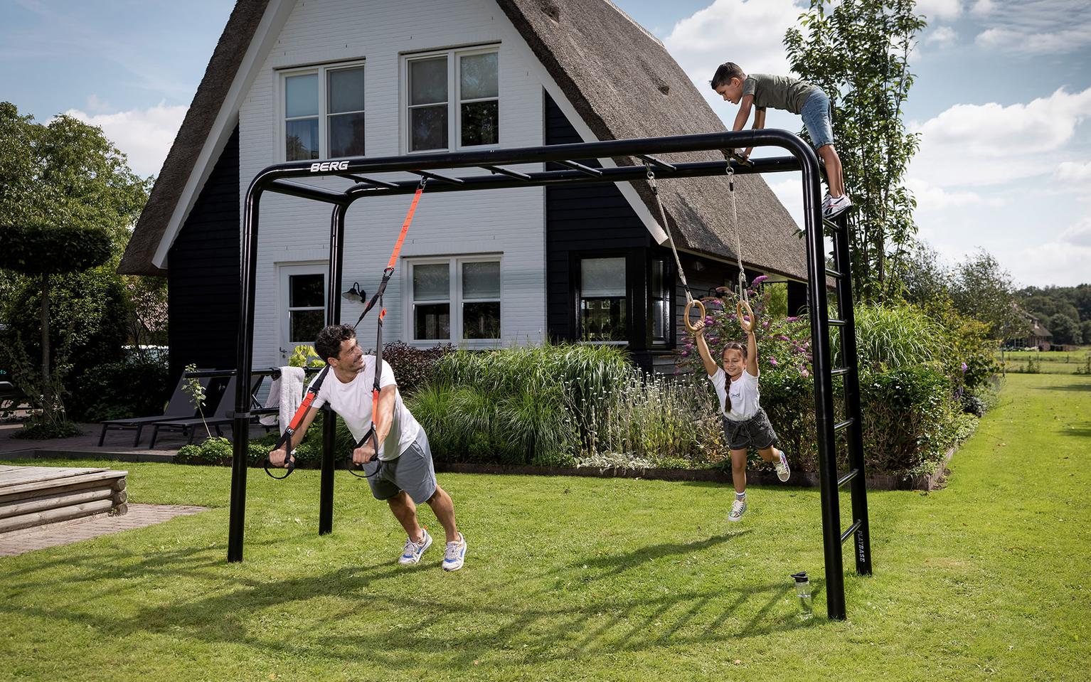 BERG PlayBase Wooden gym rings