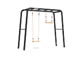 BERG PlayBase Medium TT (Wooden seat+Trapeze)