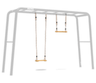 BERG PlayBase climbing frame with double swing