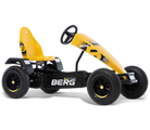 BERG XL go-kart in yellow and black with a sturdy design and air-filled tires