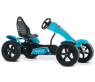 Electric go-kart BERG Hybrid in blue and black with a comfortable seat and sturdy tires